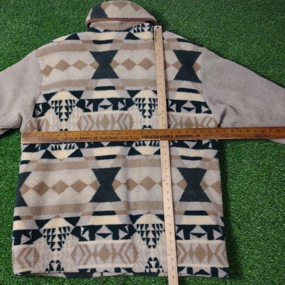 VTG 80S 90S BLANKET COAT MAGGIE LAWRENCE COLLECTION ARIZONA AZTEC WESTERN COAT - Picture 9 of 9